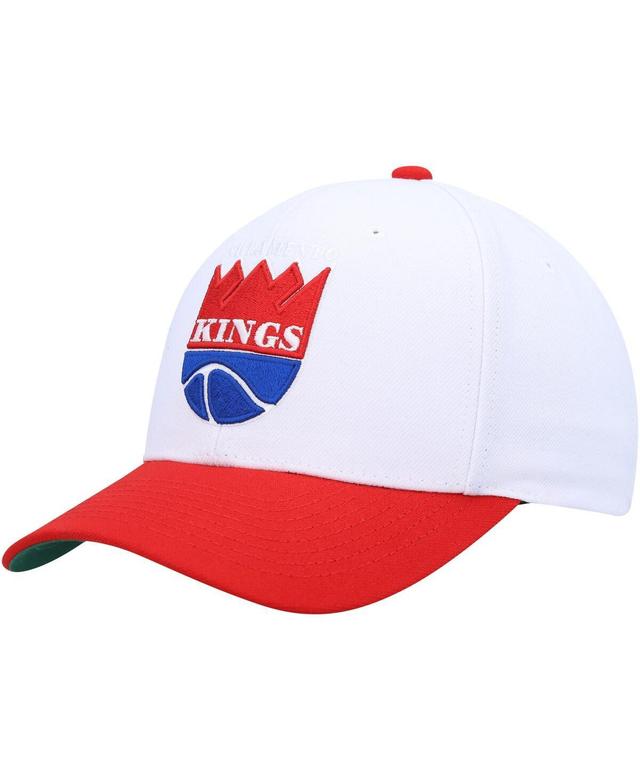 Mens Mitchell & Ness /Red Sacramento Kings Hardwood Classics Core 2-Tone 2.0 Pro Snapback Hat Product Image