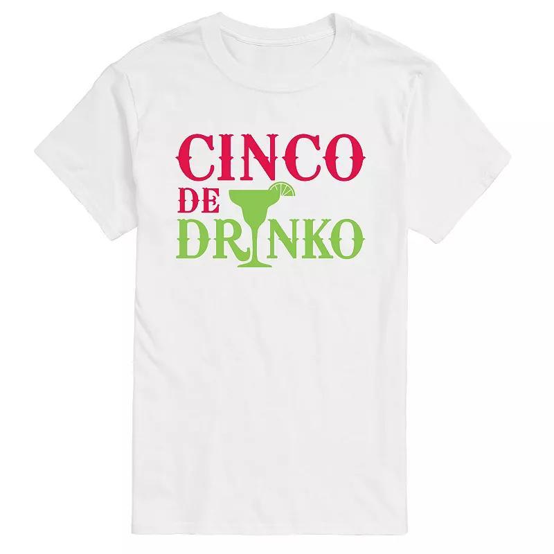 Big & Tall Cinco De Drinko Tee, Mens Product Image