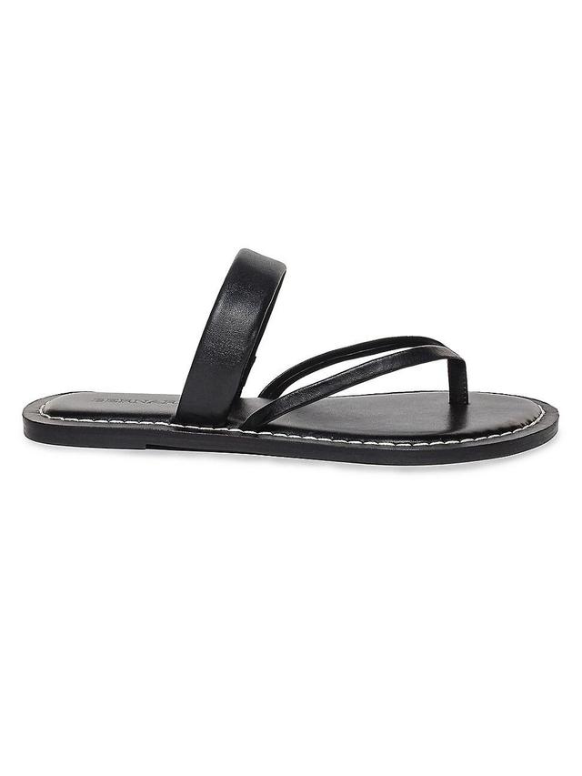 Womens Leia Leather Thong Sandals Product Image