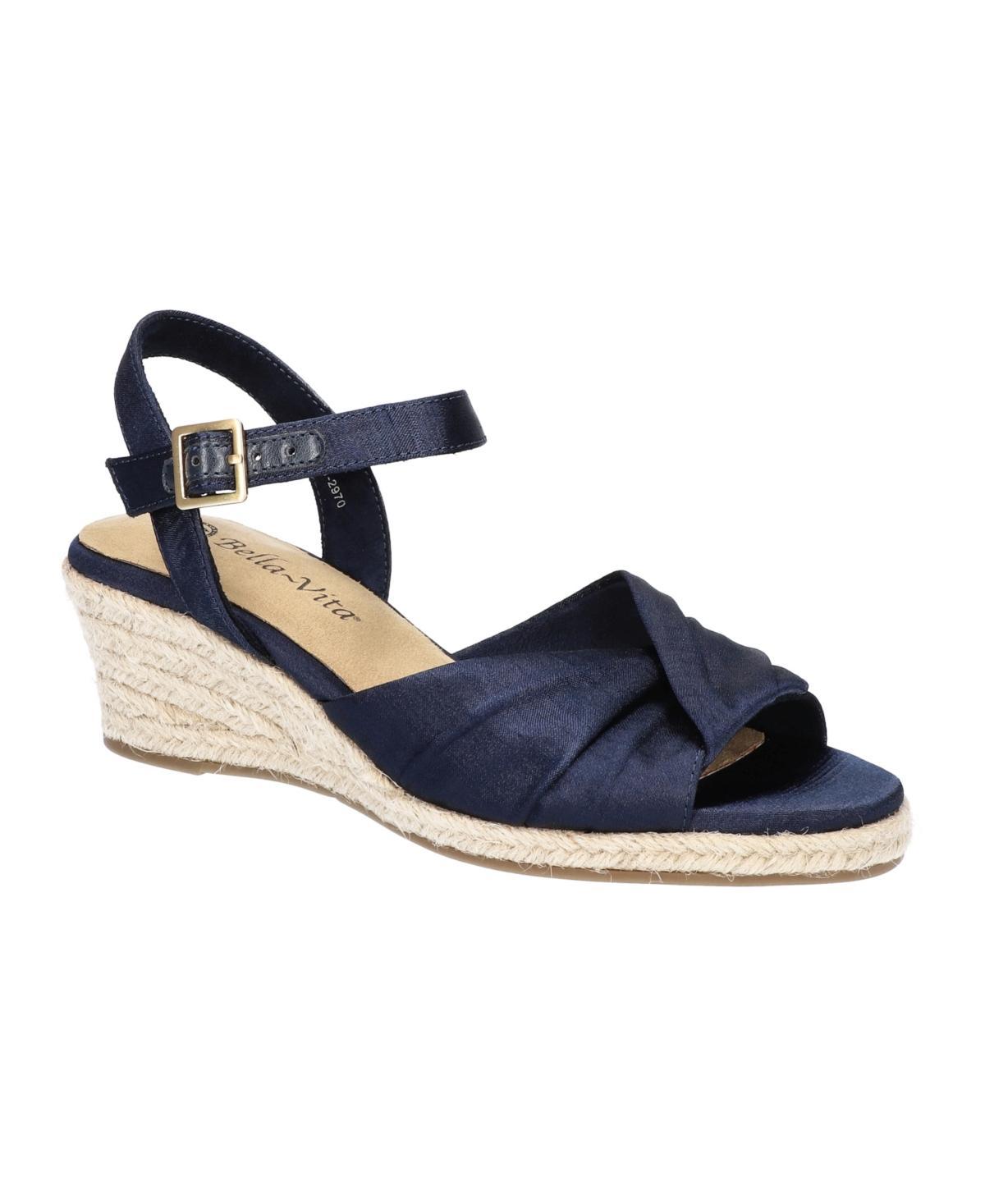 Bella Vita Womens Isabeth Espadrille Wedge Sandals Product Image