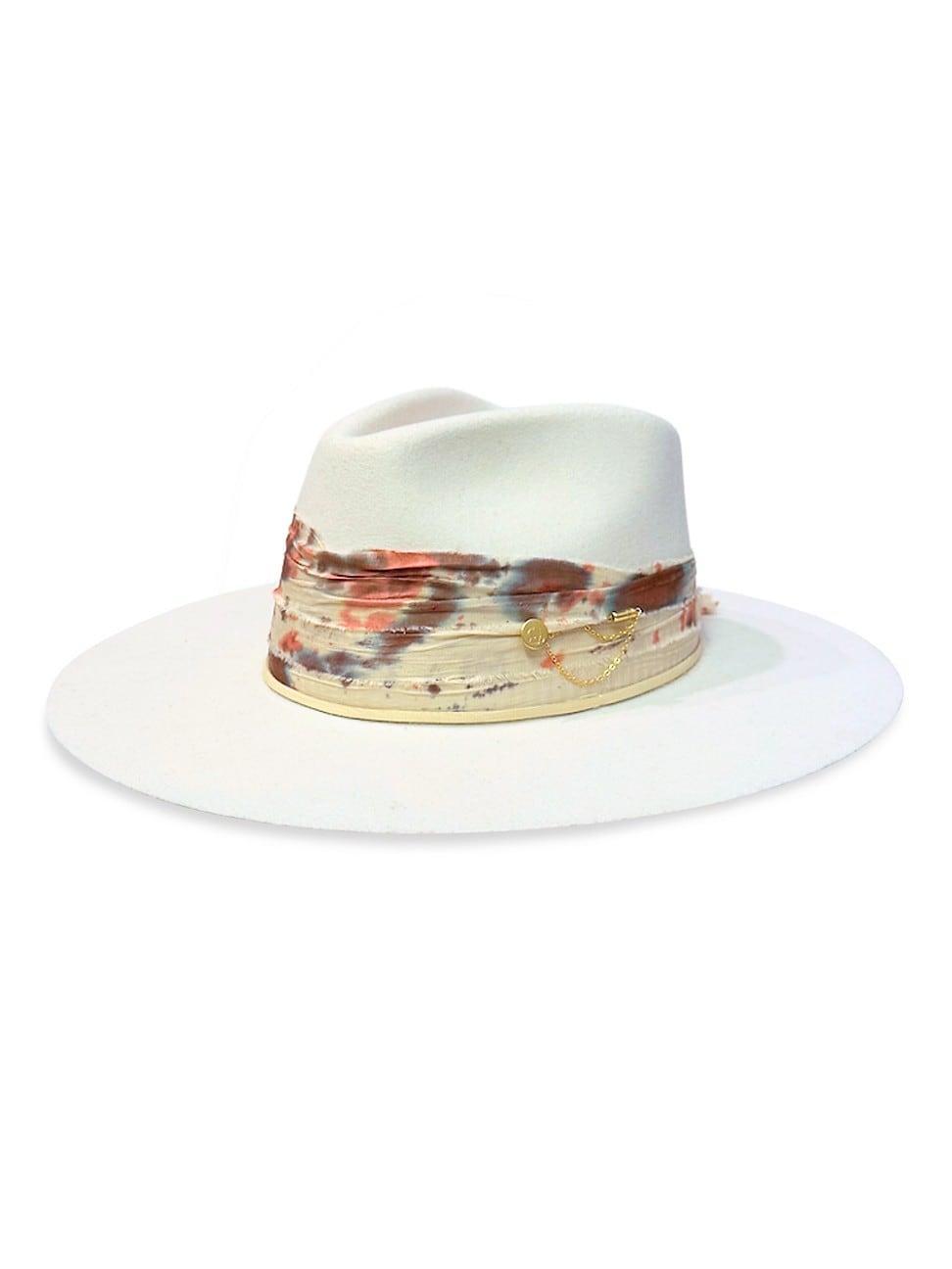 Womens Begonia Wool Flat-Brimmed Fedora Product Image