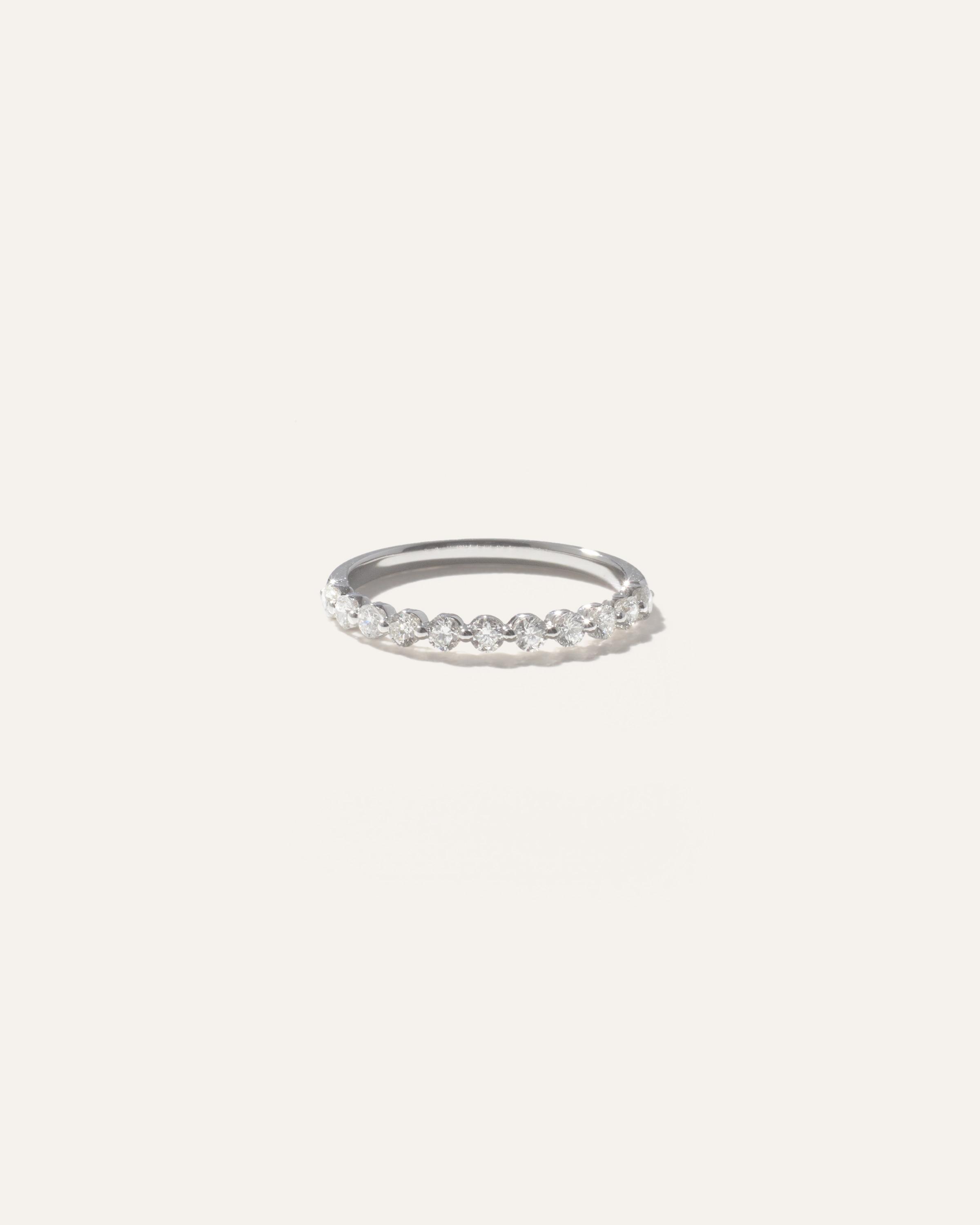 14K Gold Diamond Floating Band Product Image