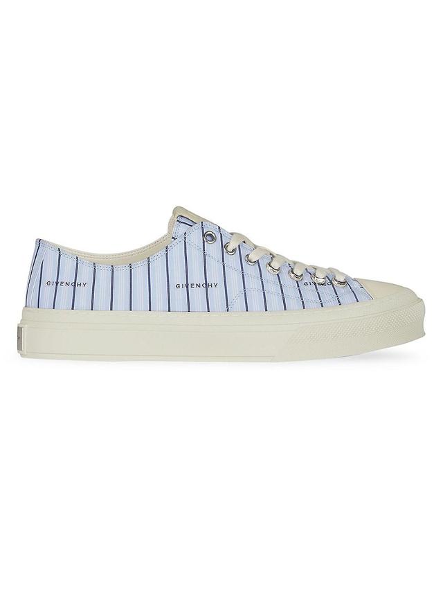 Mens City Sneakers In Cotton Canvas Product Image