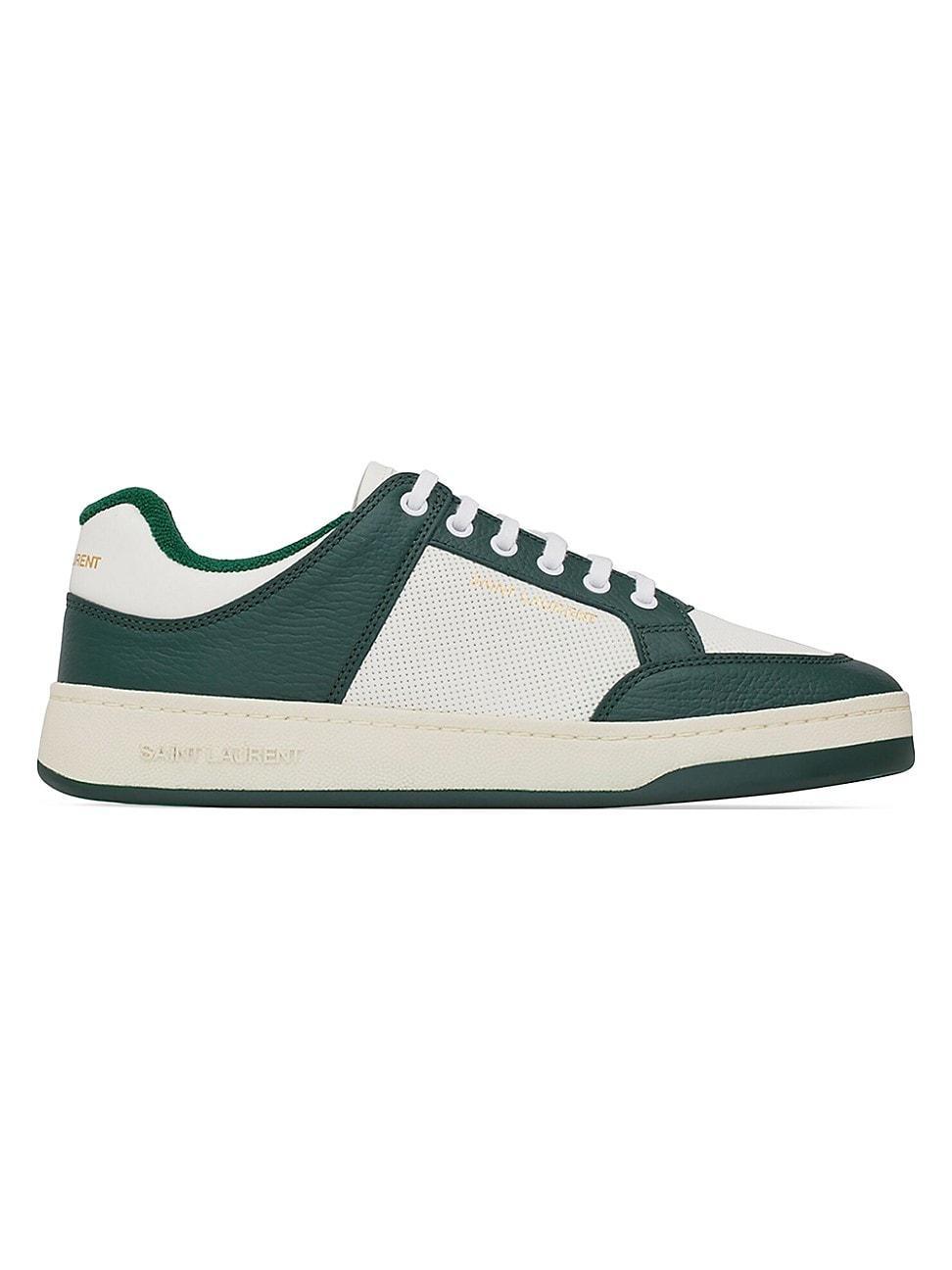 Mens SL/61 Low-Top Sneakers in Grained Leather Product Image