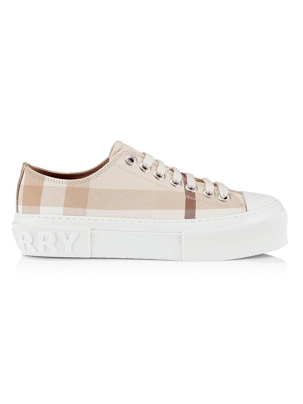 Womens Jack Checked Low-Top Sneakers Product Image