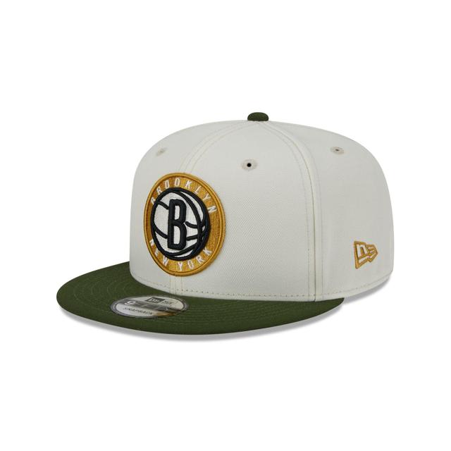 Brooklyn Nets Emerald 9FIFTY Snapback Hat Male Product Image