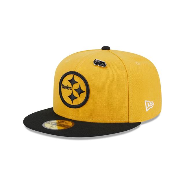 Pittsburgh Steelers 2024 Inspire Change 59FIFTY Fitted Hat Male Product Image