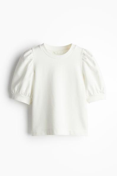 Puff-Sleeved Top Product Image