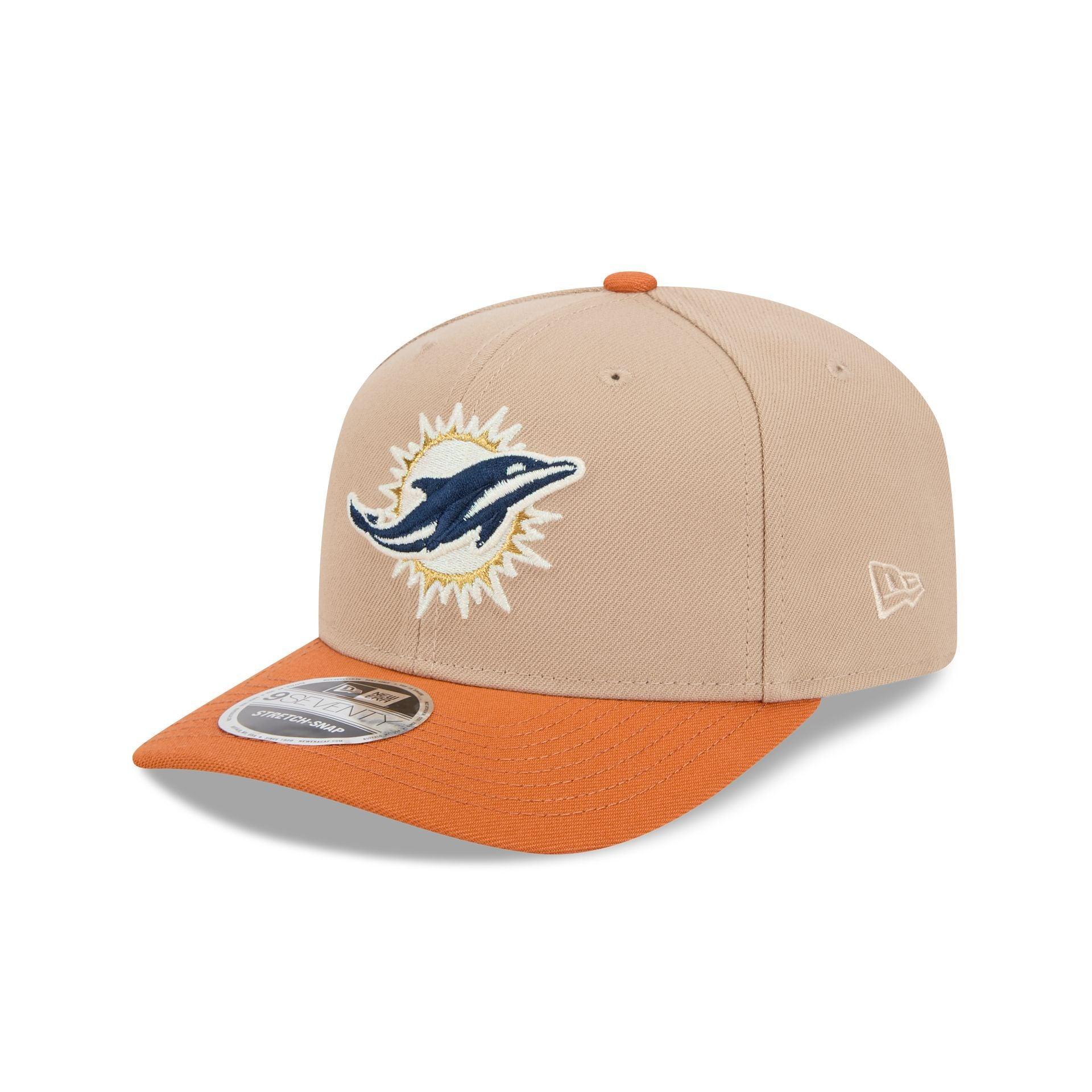 Miami Dolphins Sandy Rust 9SEVENTY Snapback Hat Male Product Image