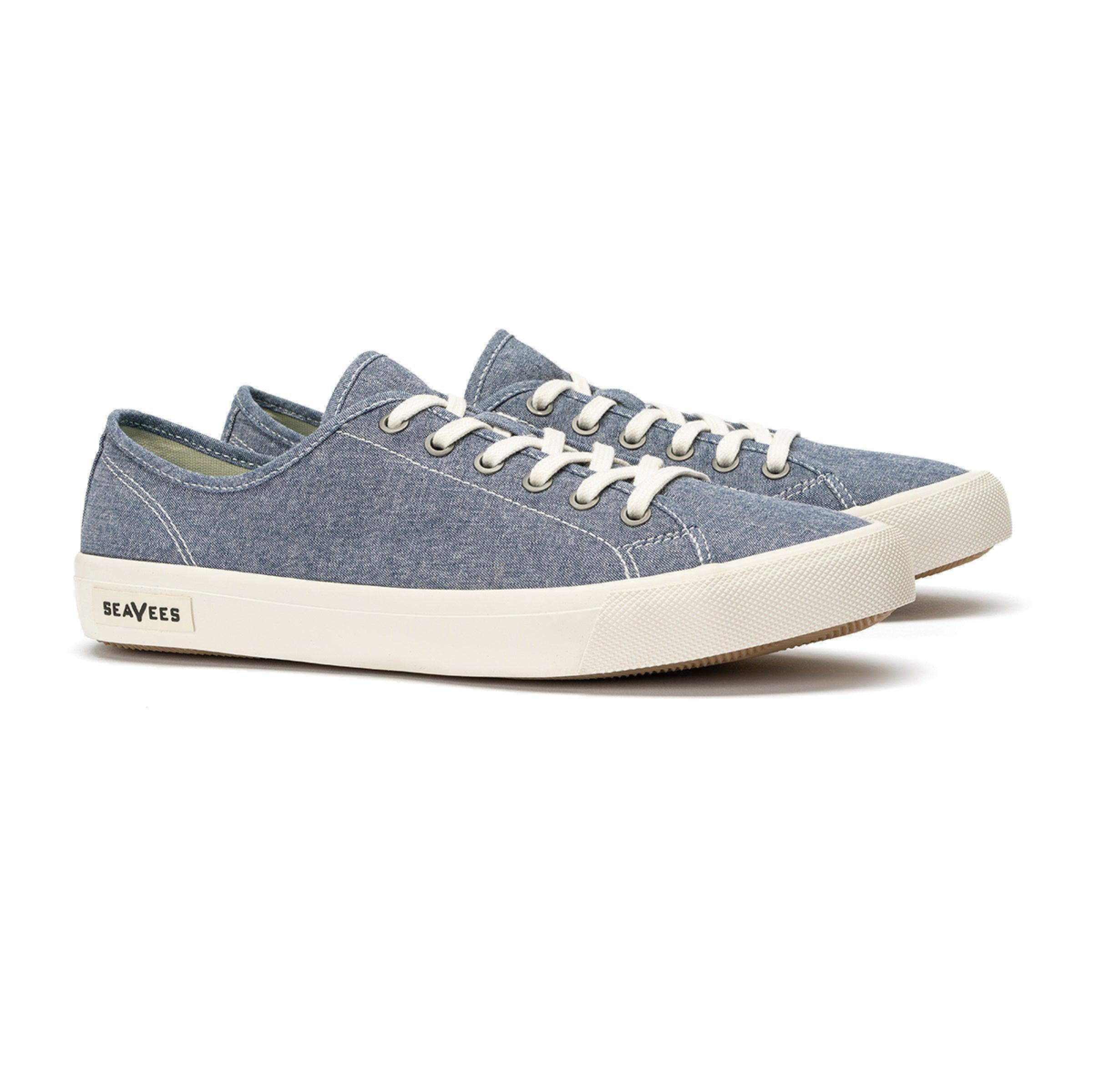 SeaVees Monterey Sneaker Chambray - Navy Chambray (Final Sale) Product Image