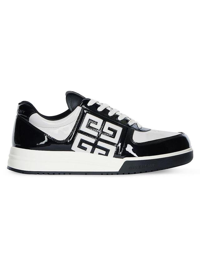 Men's G4 Patent Leather Low-Top Sneakers Product Image