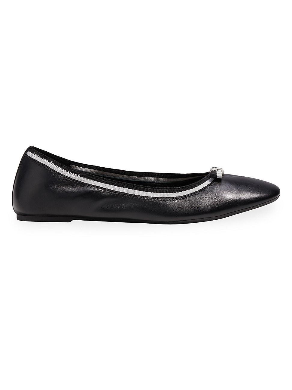 Womens Claudette Leather Ballet Flats Product Image