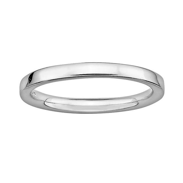 Stacks & Stones Sterling Silver Stack Ring, Womens Product Image