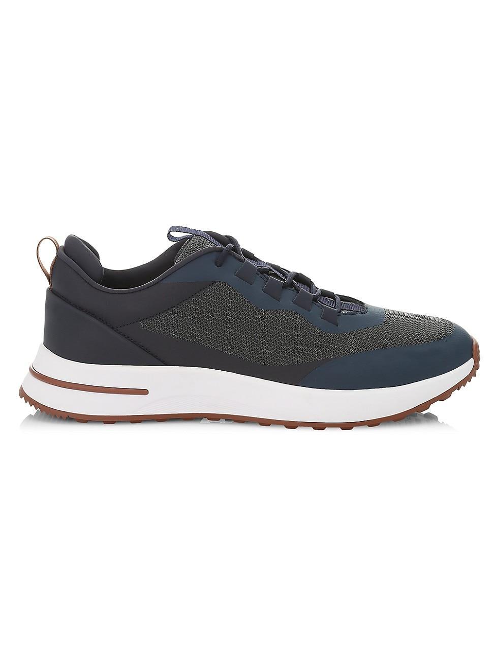 Mens Weekend Walk Performance Mesh Low-Top Sneakers Product Image