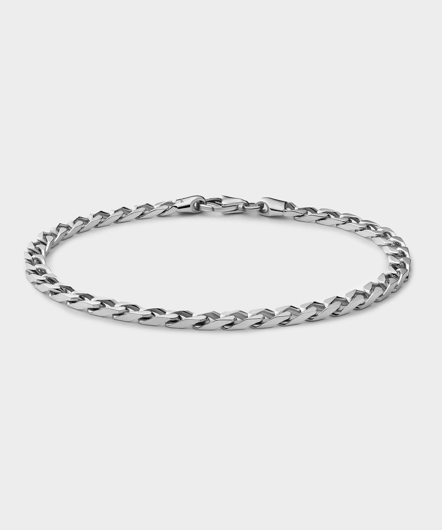 Miansai 4mm Cuban Chain Bracelet in Sterling Silver Product Image