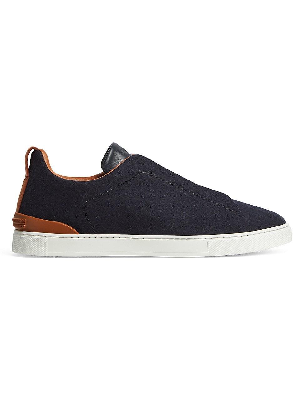 Mens Triple Stitch Low-Top Sneakers Product Image
