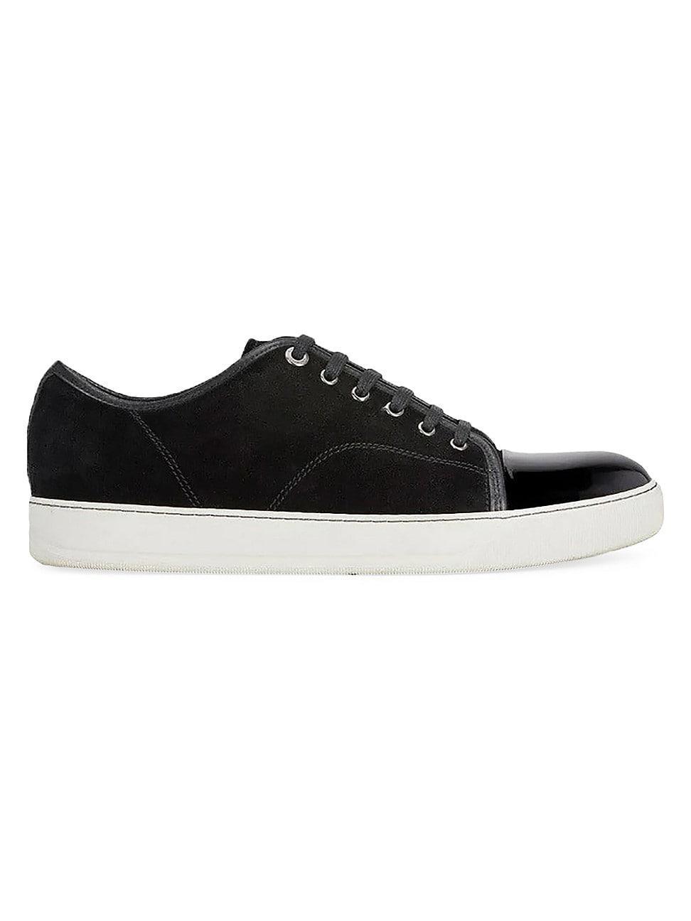 Mens DBB1 Suede and Patent Leather Sneakers Product Image