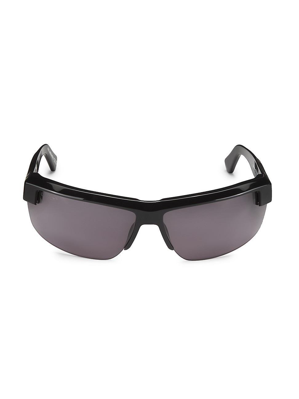 Mens Toledo 75MM Rectangular Sunglasses Product Image