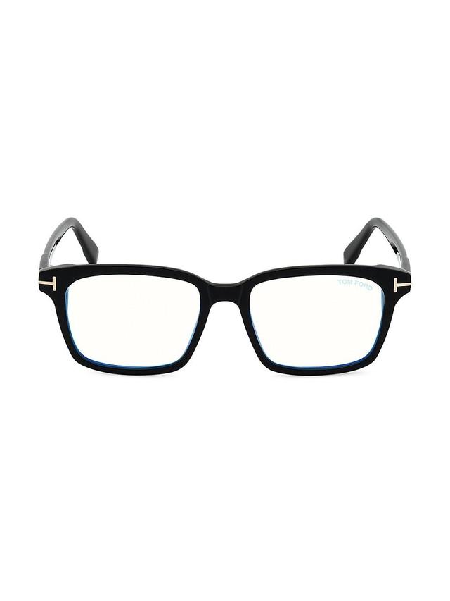 Mens 51MM Plastic Blue Filter Optical Glasses Product Image