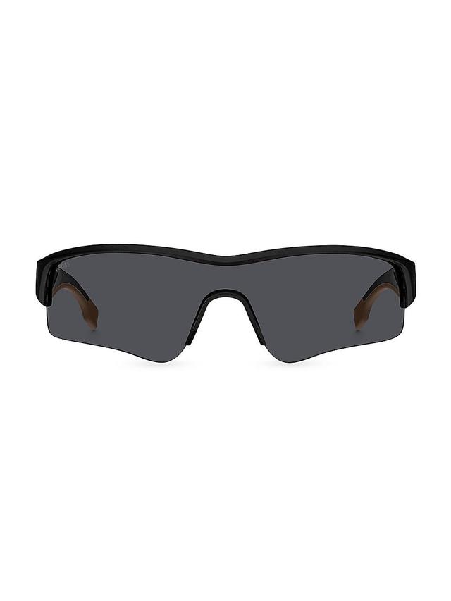 Mens 99MM Shield Sunglasses Product Image