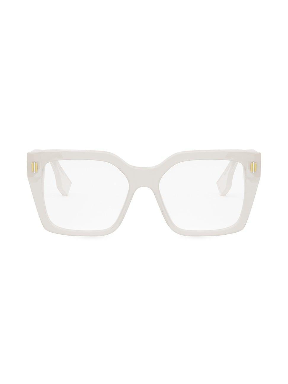 Womens Fendi Roma 53MM Square Eyeglasses Product Image