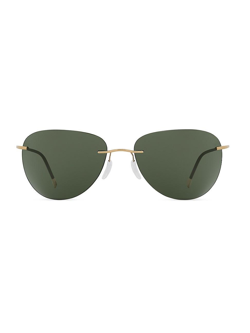 Mens TMA Gastein 62MM Teardrop Sunglasses Product Image