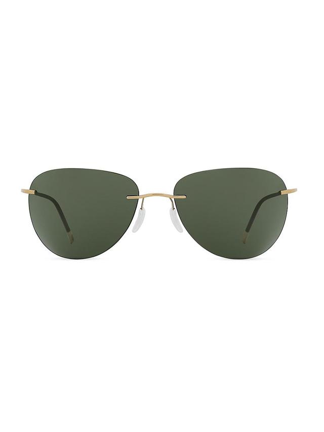 Mens TMA Gastein 62MM Teardrop Sunglasses Product Image