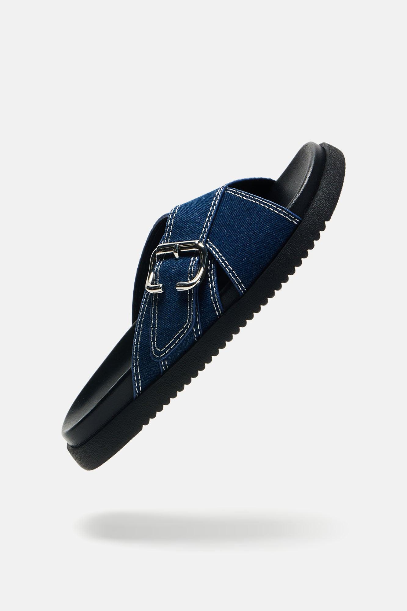 Your Only Pick Casual Slides - Denim Product Image