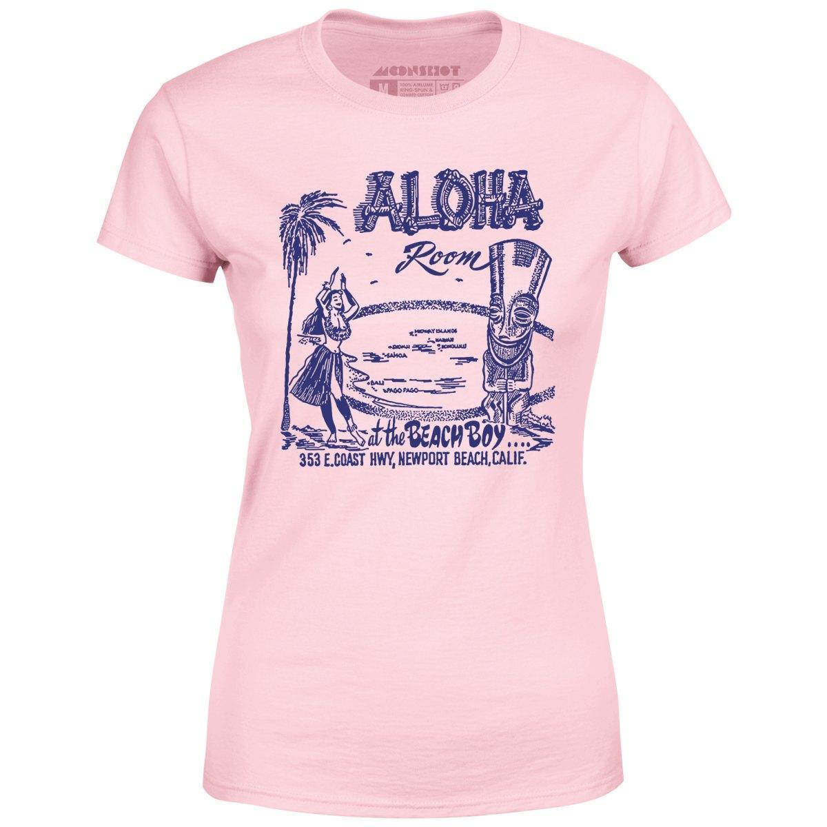 Aloha Room - Newport Beach, CA - Vintage Tiki Bar - Women's T-Shirt Female Product Image