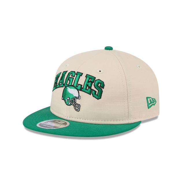 Philadelphia Eagles Historic Helmet Retro Crown 9FIFTY Snapback Hat Male Product Image