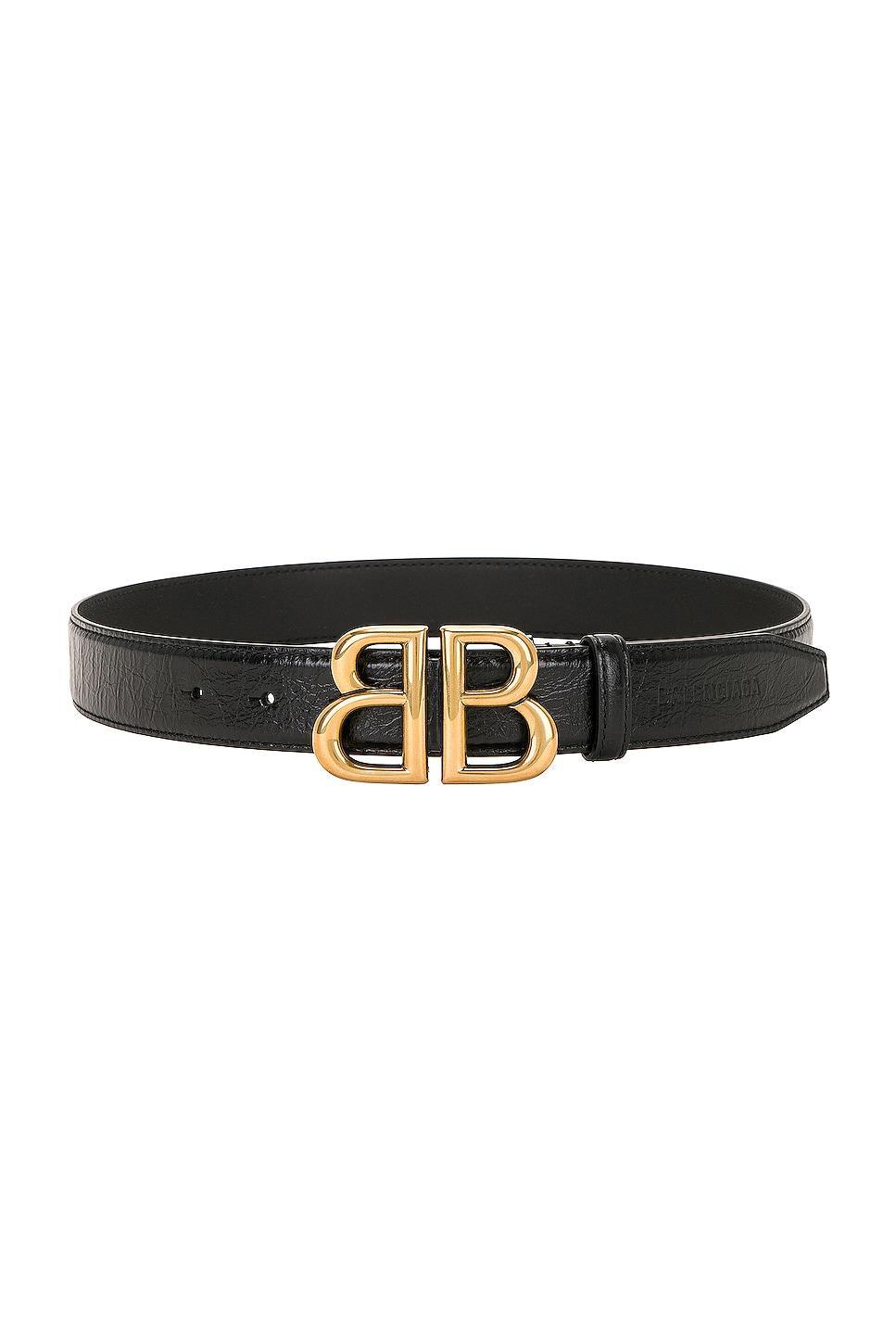 Balenciaga Monaco 30 Belt Black. (also in 60, 65). Product Image