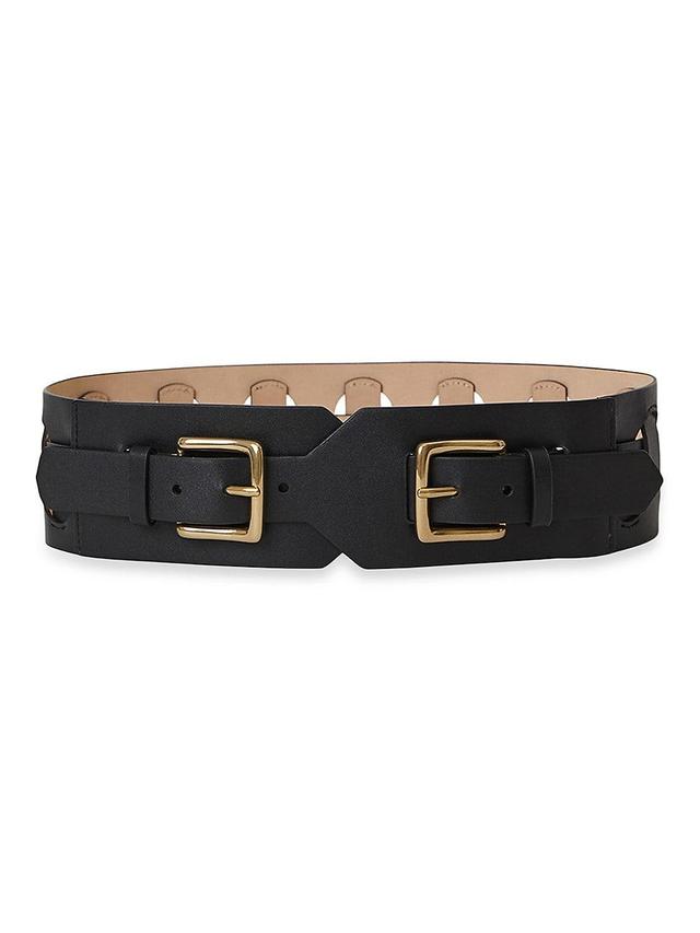 Womens Maxwell Leather Waist Belt Product Image