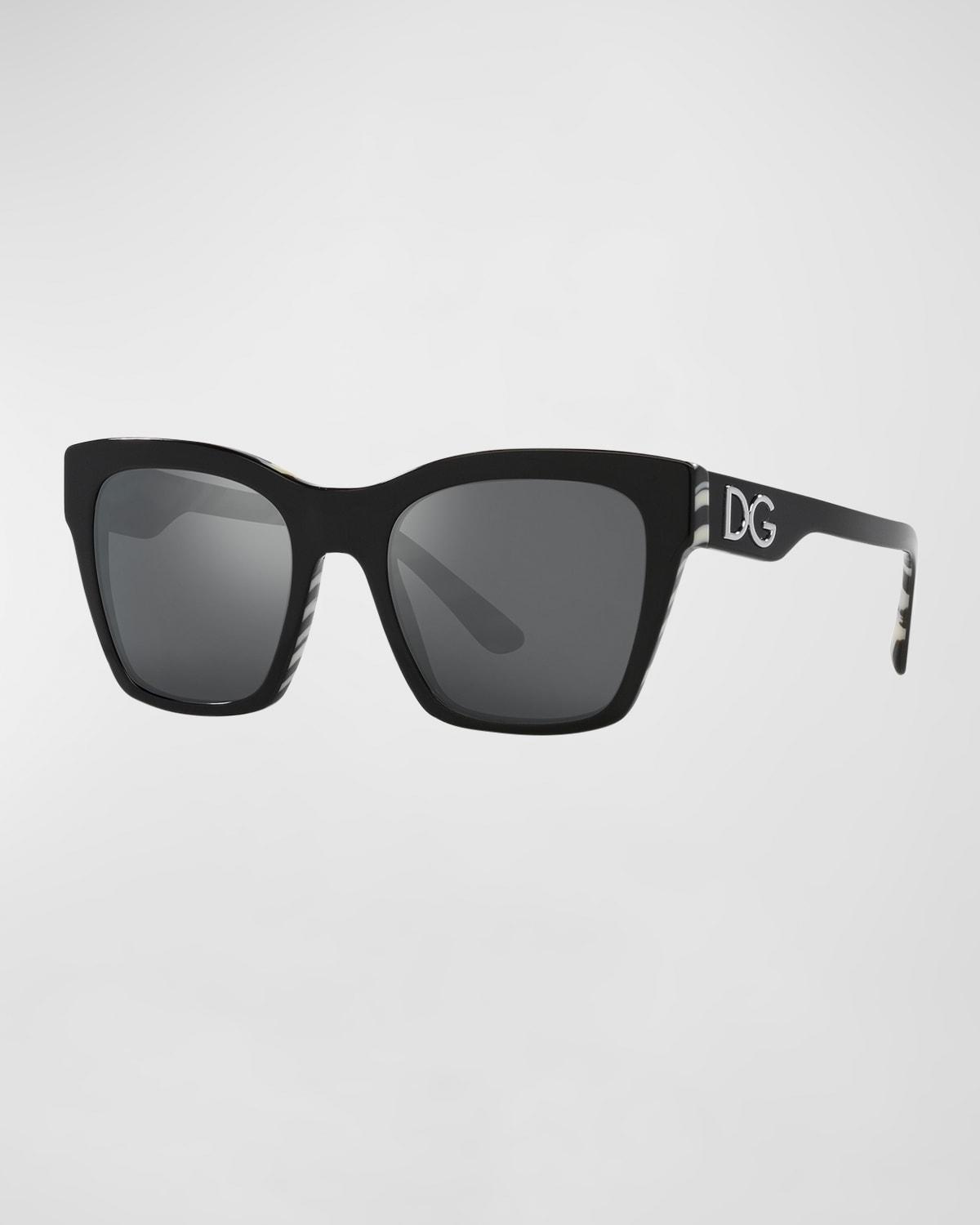 Womens 53MM Square Sunglasses Product Image