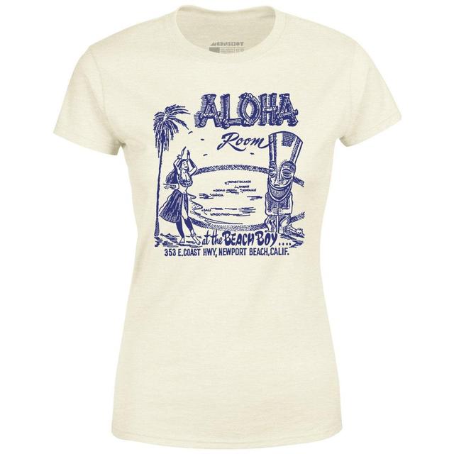 Aloha Room - Newport Beach, CA - Vintage Tiki Bar - Women's T-Shirt Female Product Image