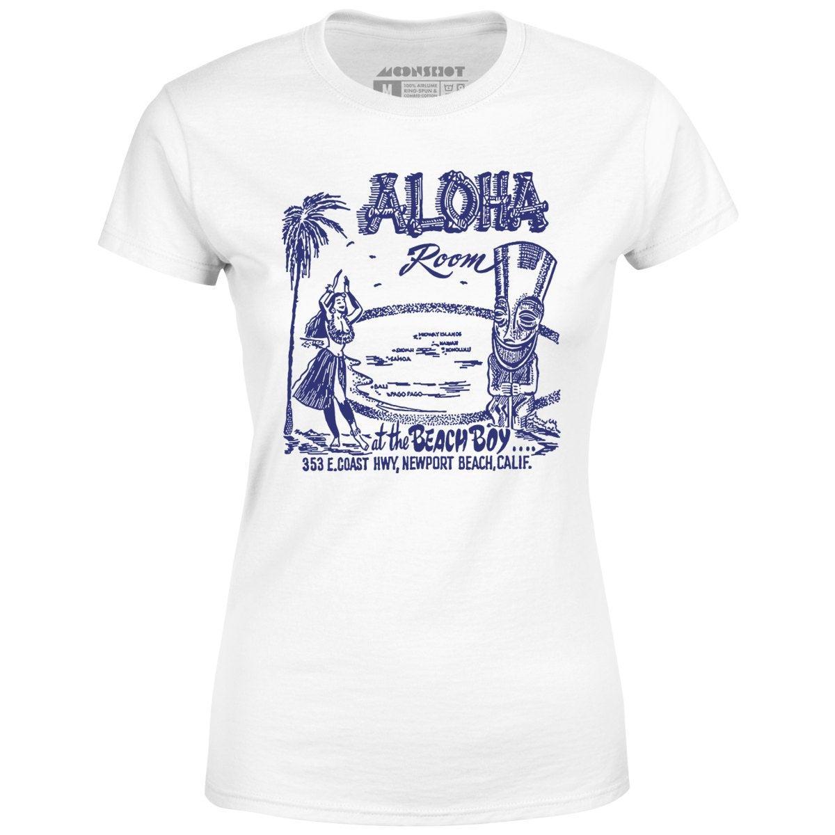 Aloha Room - Newport Beach, CA - Vintage Tiki Bar - Women's T-Shirt Female Product Image