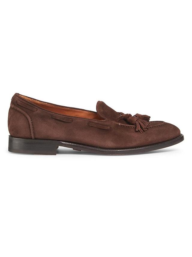 Mens Luther Tasseled Suede Loafers Product Image