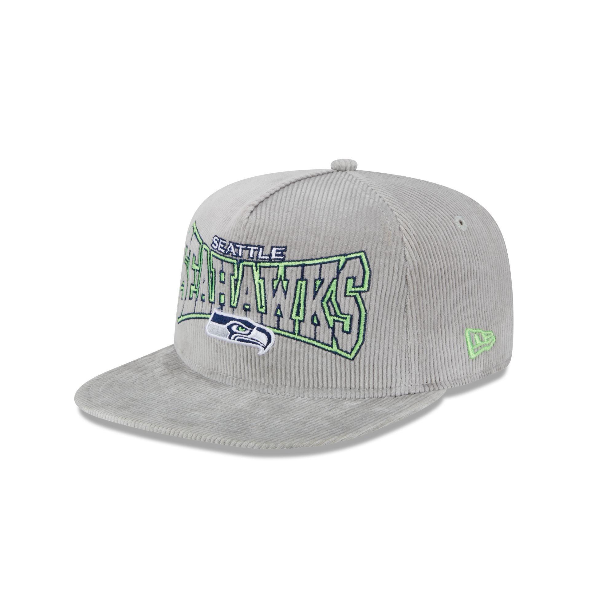 Seattle Seahawks Gray Cord Golfer Hat Male Product Image