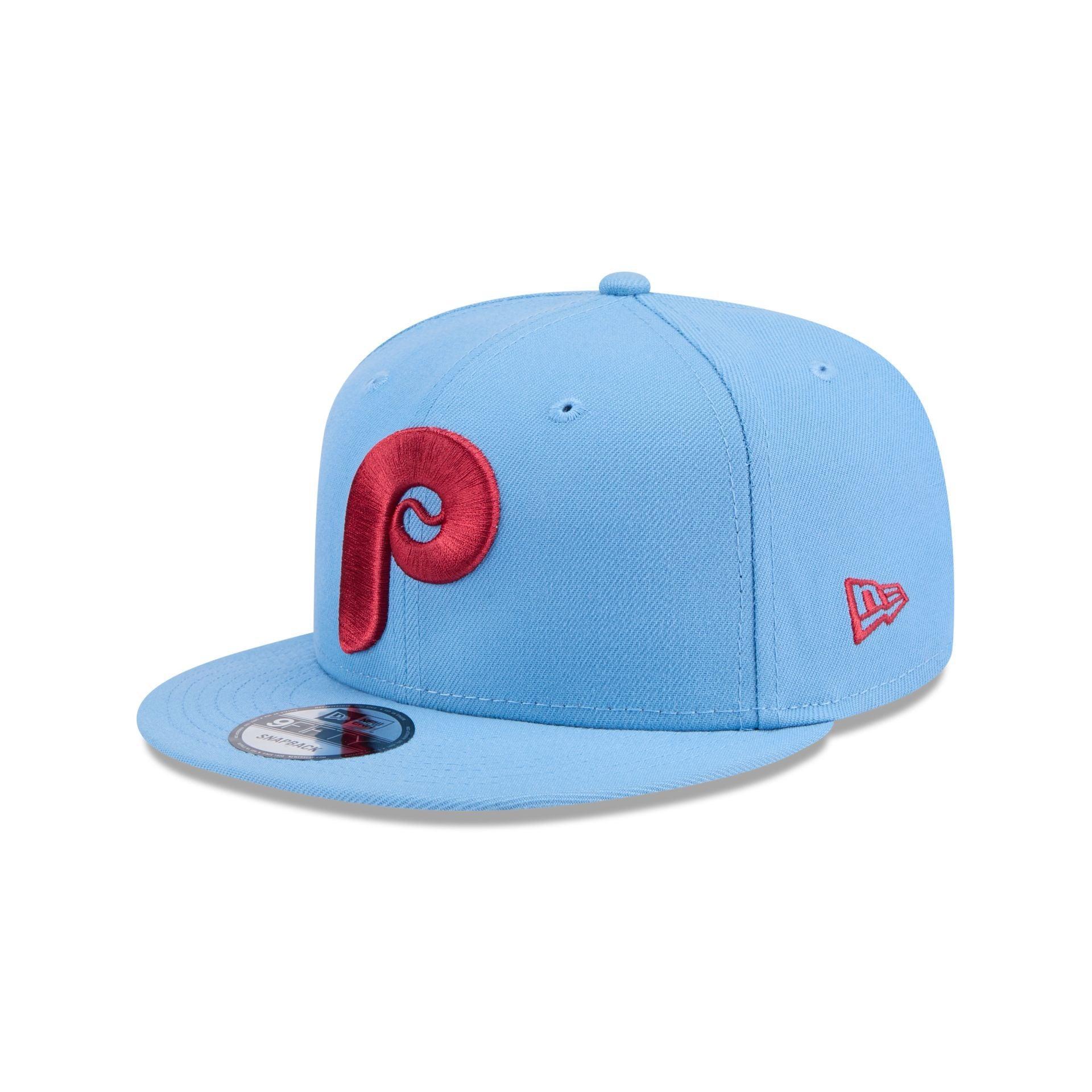 Philadelphia Phillies Sky Blue 9FIFTY Snapback Hat Male Product Image