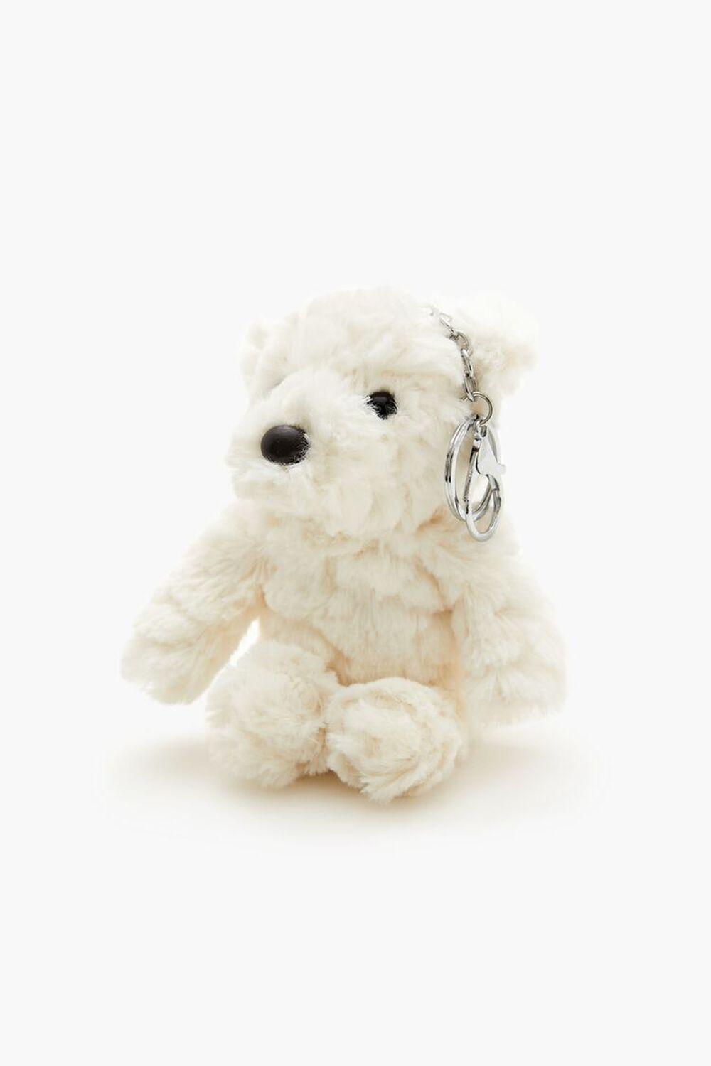 Faux Fur Teddy Bear Keychain | Forever 21 Product Image