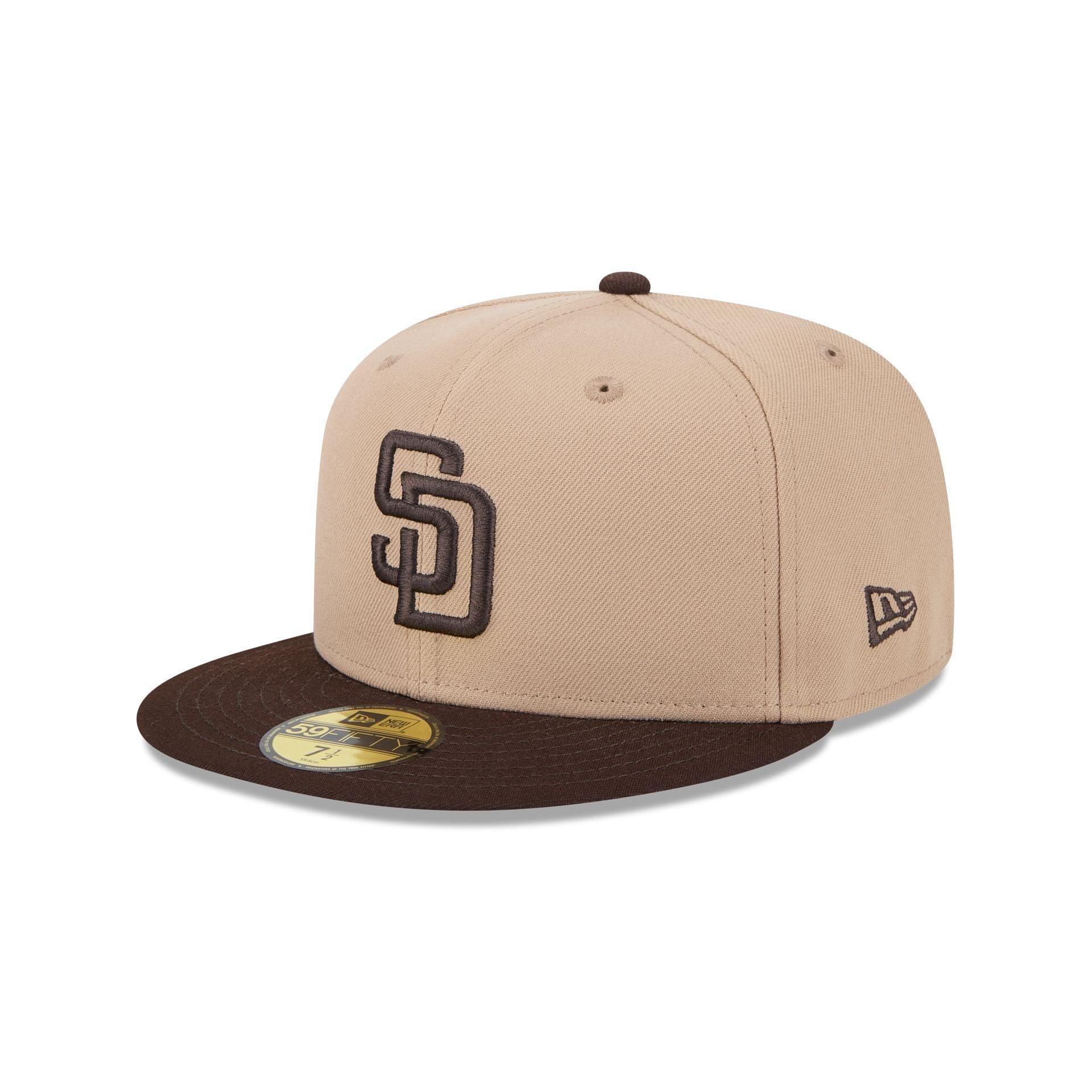 San Diego Padres Camel 59FIFTY Fitted Hat Male Product Image