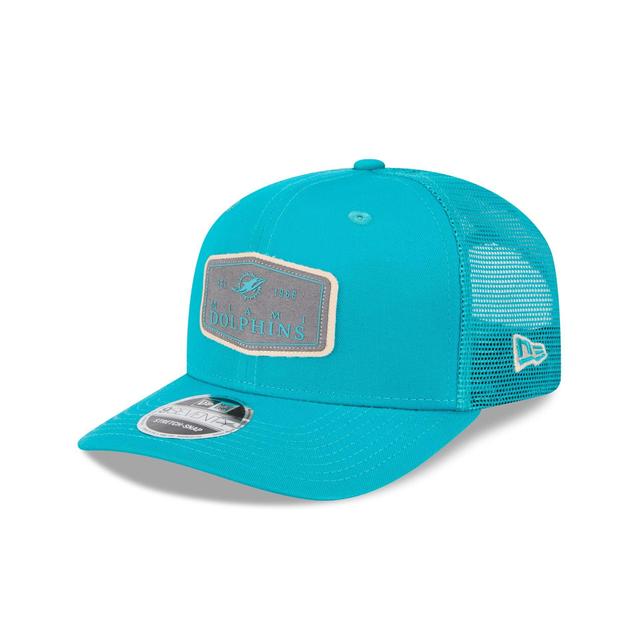 Miami Dolphins Labeled 9SEVENTY Stretch-Snap Hat Male Product Image