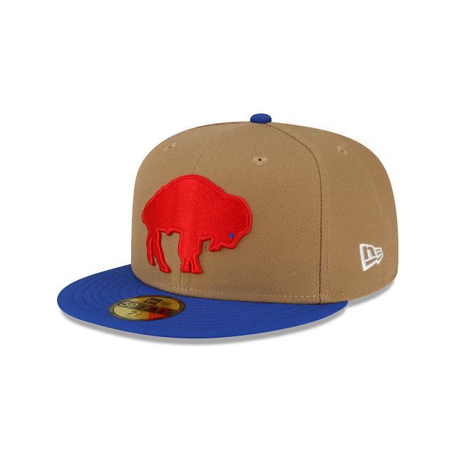 Buffalo Bills Throwback 59FIFTY Fitted Hat Male Product Image