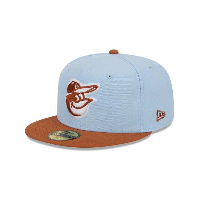 Baltimore Orioles Color Pack Glacial Blue 59FIFTY Fitted Hat Male Product Image