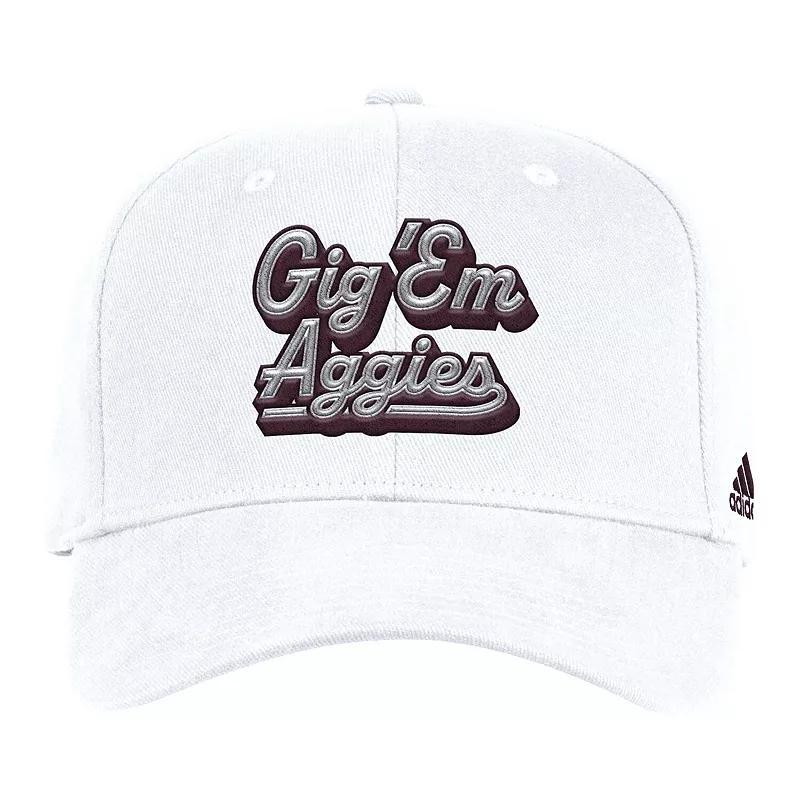 Mens adidas Texas A&M Aggies Chant Flex Hat Product Image