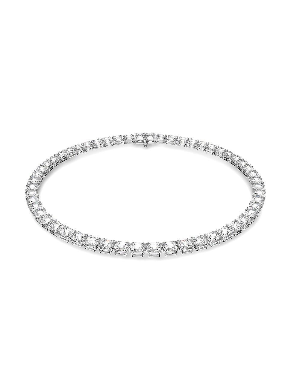 Swarovski Rhodium-Plated Millenia All-Around Necklace, 15 + 2 extender Product Image