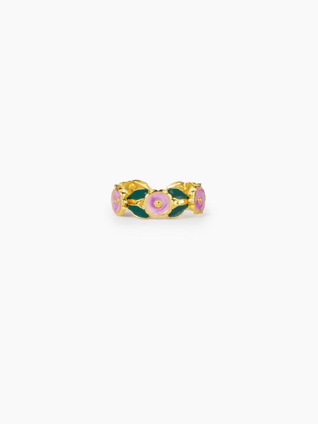 FLORAL ADJUSTABLE RING Product Image