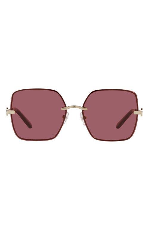 Tory Burch 58mm Square Sunglasses Product Image