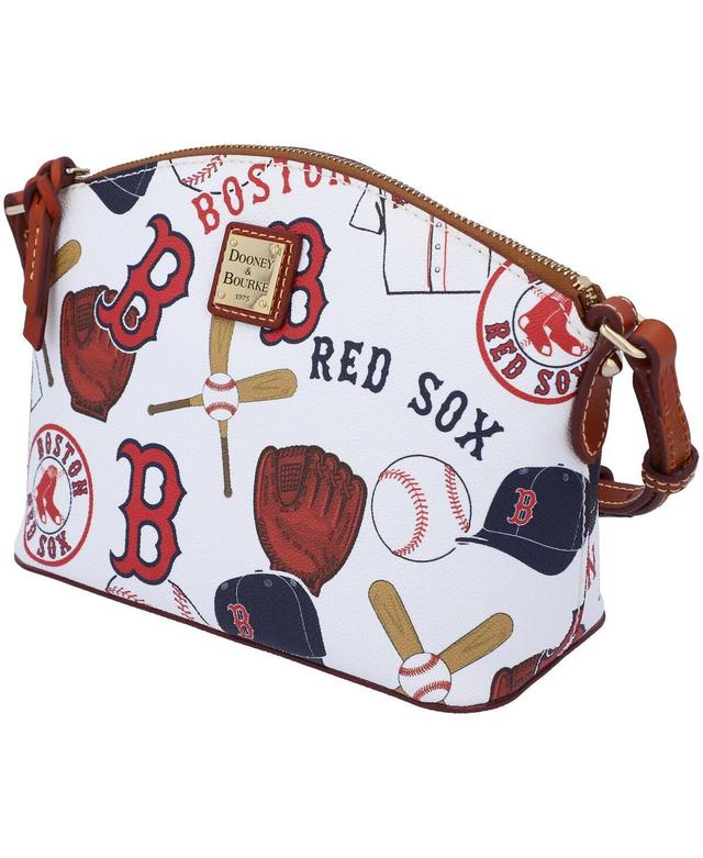 Womens Dooney & Bourke Boston Red Sox Gameday Suki Crossbody with Medium Wristlet Product Image