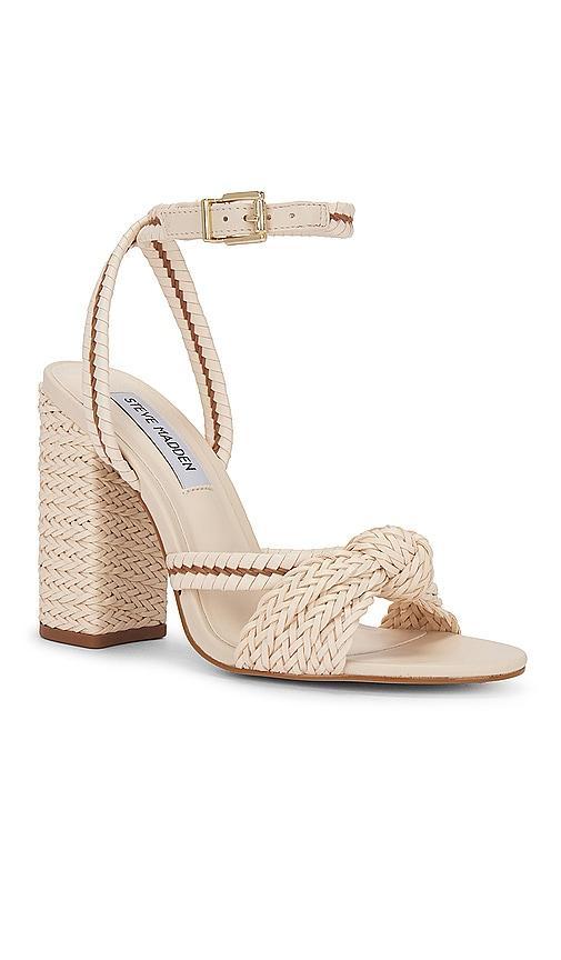 Steve Madden Malou Heel in Ivory. - size 9 (also in 10, 6, 6.5, 7, 7.5, 8, 8.5, 9.5) Product Image