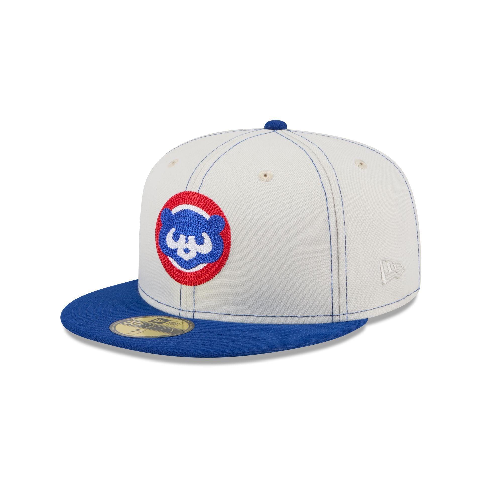 Chicago Cubs Sandy Linen 59FIFTY Fitted Hat Male Product Image